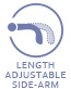 Length Adjustable Side-arm